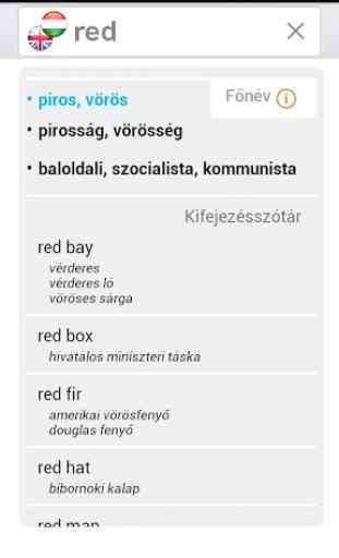 Angol - magyar szótár | TopSzótár 3