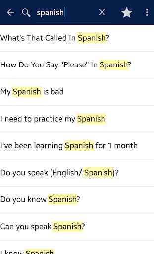 Apprendre l'espagnol 3