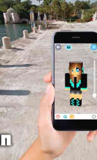 AR Skin Editor for Minecraft AR Augmented Reality 2