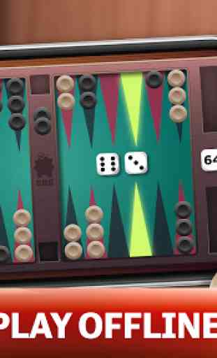 Backgammon - Offline Free Board Games 1