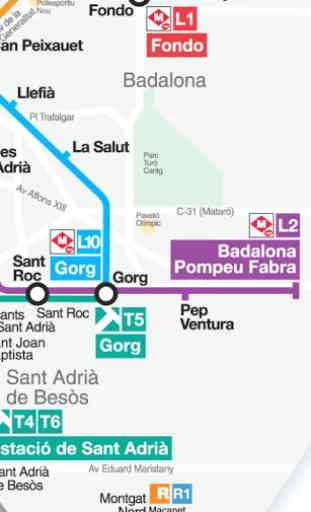 Barcelona Metro Map 2019 2