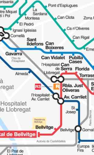 Barcelona Metro Map 2019 3