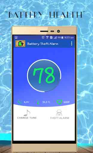 Battery full charge alarm : unplugged Alarm &Theft 1