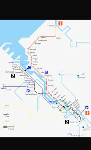 Bilbao Metro Map 1