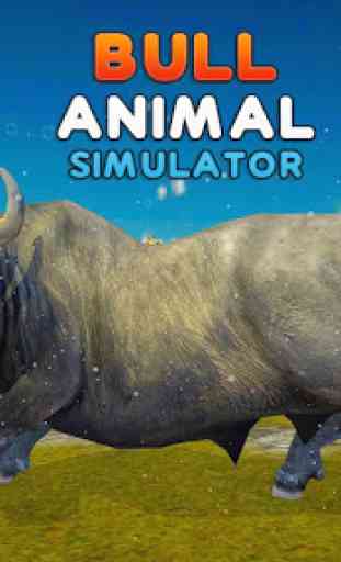 Bull Family Simulator 2019: Jeu Bull Animal Sim 2
