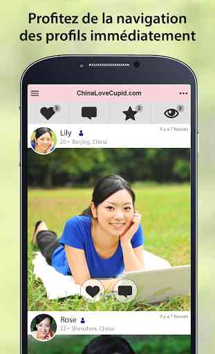 ChinaLoveCupid - App de Rencontres Chinoises 2