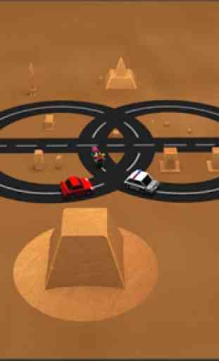 Circle Traffic Run : Crossy Crash 1