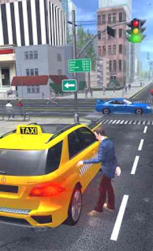 City Taxi Driving Game 2018: Un chauffeur de taxi 1