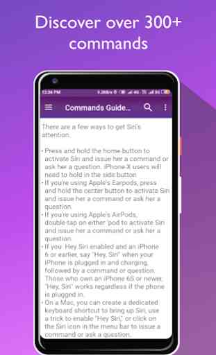Commands Guide For Siri 3