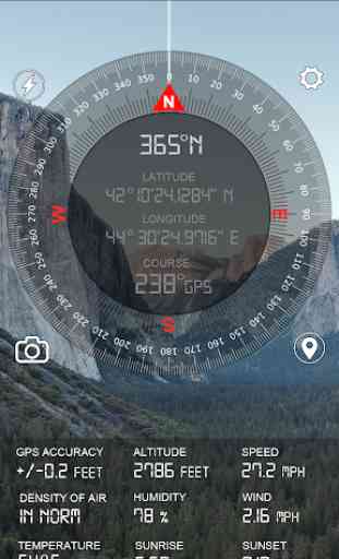 Compass GPS Pro  Military Compass with camera 3
