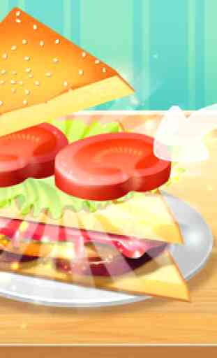 Deli Sandwich Shop - Jeux de Cuisine Enfants 4