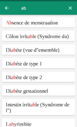 Dictionnaire Maladies Offline || Free 2