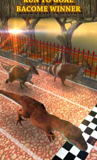 Dinosaur Racing Animal virtuel: Tyrannosaurus Rex 2