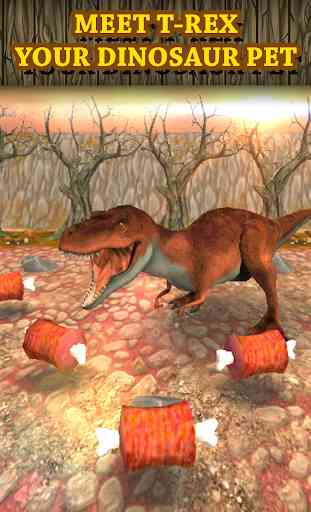 Dinosaur Racing Animal virtuel: Tyrannosaurus Rex 4