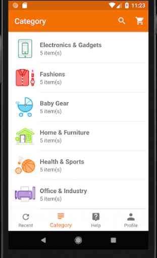 E-Commerce Android App Demo 3
