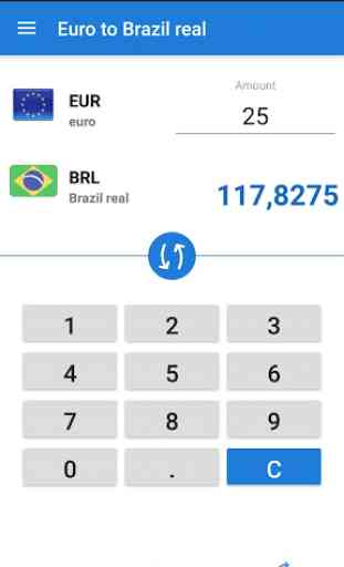 Euro en real brésilien / EUR en BRL 1
