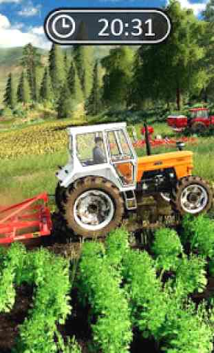 Farmer Harvest Simulator 3D - Tractor Hauling 3