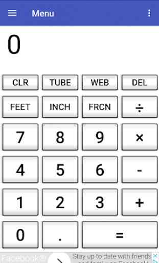 Feet and inch construction calculator 1