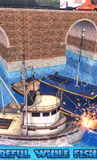 Fishing Ship Simulator 2019: Jeu de bateau de pêch 2