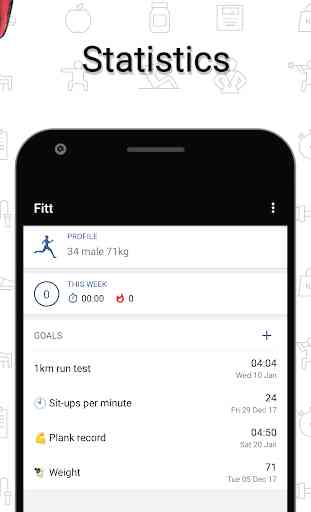 Fitt fitness－workout trainer &  tabata timer 2