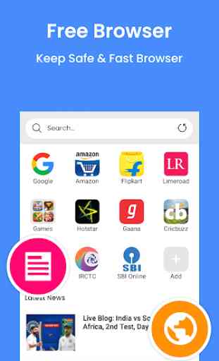 Free Browser 5G - Browser News & Browser Fast 1