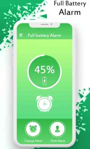 Full Battery Alarm & Theft Alarm 1