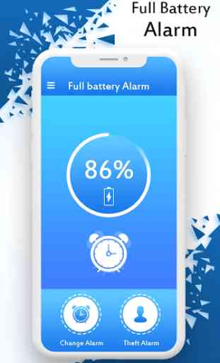 Full Battery Alarm & Theft Alarm 4