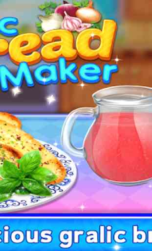Garlic Bread Maker - Food cooking game 4
