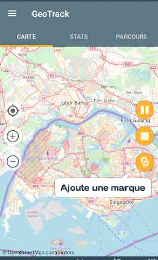GeoTrack : GPS tracker, afficheur, geolocalisation 3