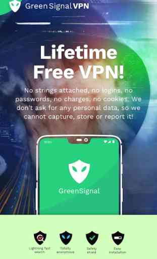 Green Signal Free VPN Unlimited Unblocker 3
