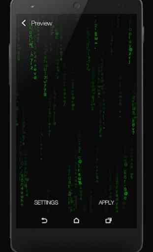 Hacker Matrix Live Wallpaper 4