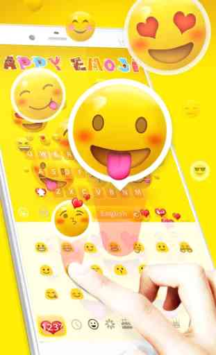 Happy Emoji Keyboard 3