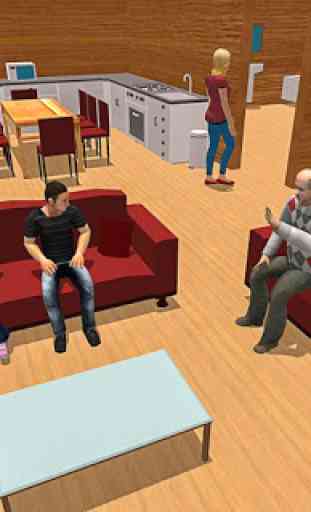 Ingénieur virtuel: Happy Family Life Simulator 1