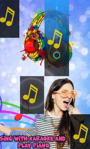 Karaoke Piano Singer Tiles : Singing  Karaoke Song 2