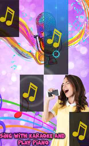 Karaoke Piano Singer Tiles : Singing  Karaoke Song 3