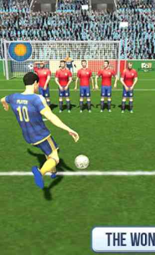 Kick Soccer Ball 3D - Penalty Kick Soccer Football 3