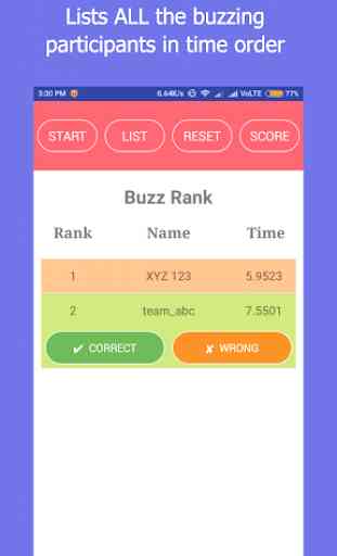 LightSpeed Quiz Buzzer 2