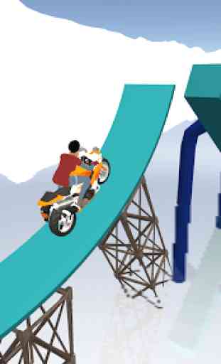 Modern Crazy Motor Bike Tricky Stunt Game 2