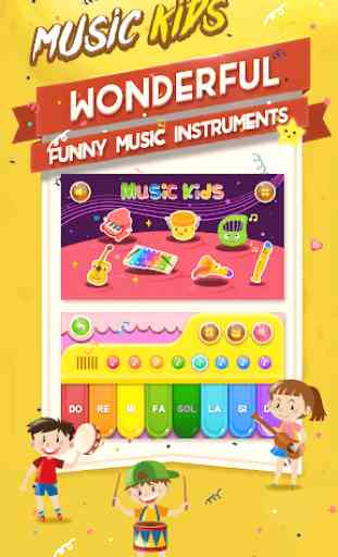 Music Kids - Songs & Music Instruments 1