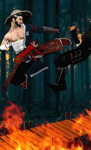 Ninja Assassin vs Samurai : Shadow fighting games 2