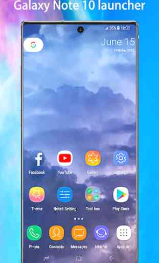 Note10 Launcher -Galaxy Note8/Note9/Note10 launche 1
