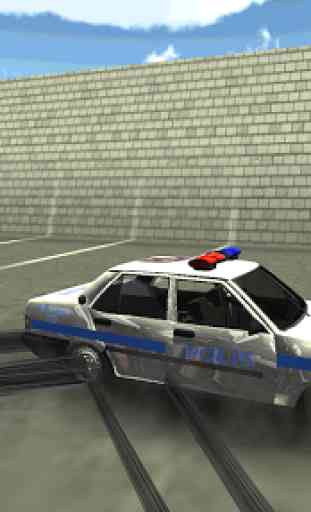 Police Car Drive: Parking and Drift Simulation 3