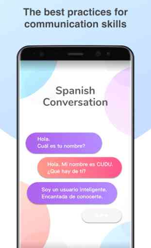 Pratique de conversation en espagnol - «Cudu» 1