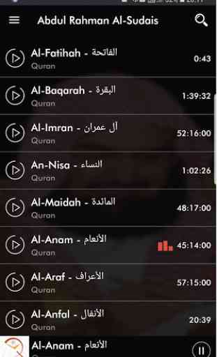 Quran MP3 Abdul Rahman Al-Sudais 2