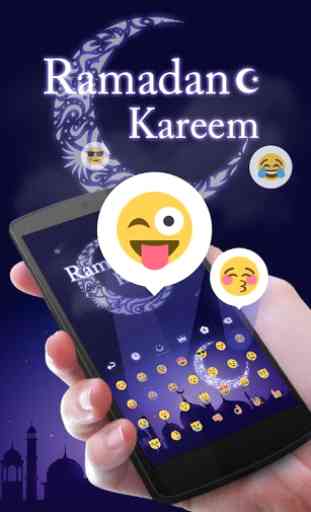 Ramadan Kareem GO Keyboard Theme 4