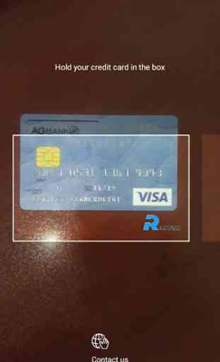 RohamAI Credit card OCR(Free) 1
