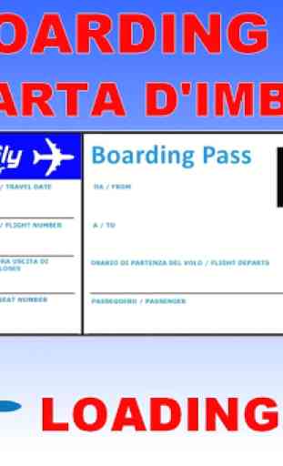 scherzo biglietto aereo joke fake boarding pass 1