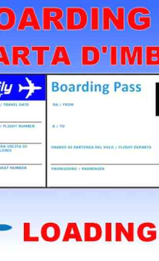 scherzo biglietto aereo joke fake boarding pass 2