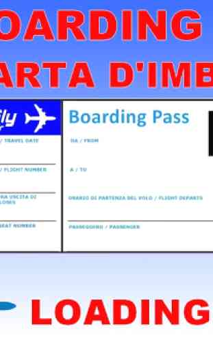 scherzo biglietto aereo joke fake boarding pass 3