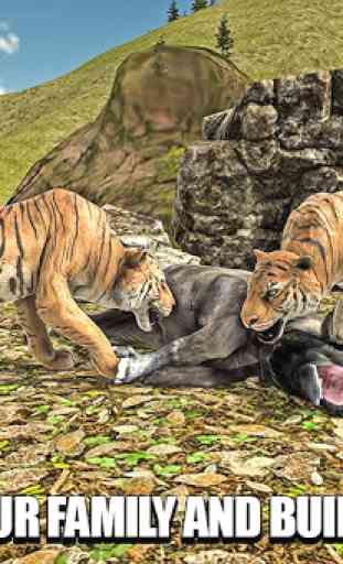 Sim de famille de tigre 3